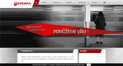 Desktop Screenshot of cerebra.cz